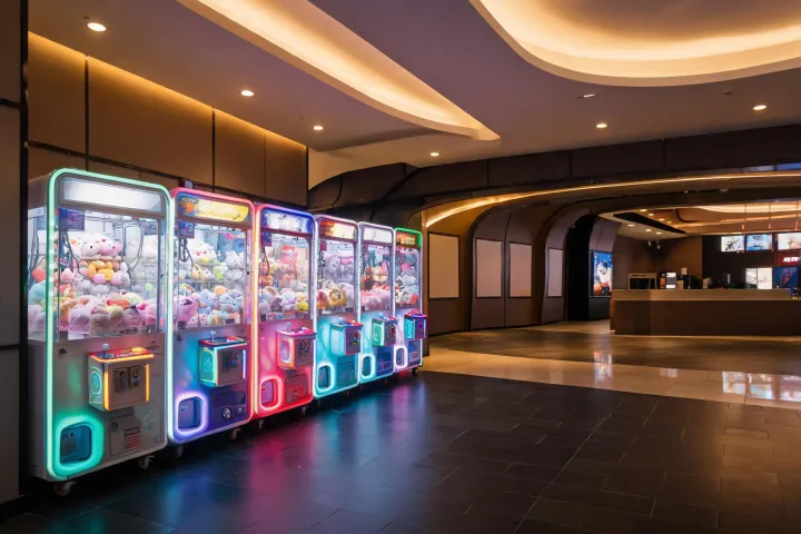 Cinema arcade lobby