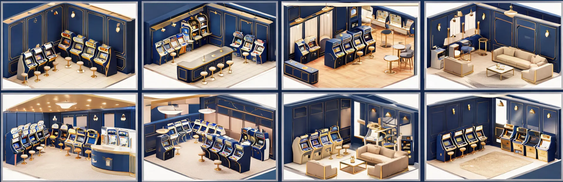 Entertainment venue format illustration