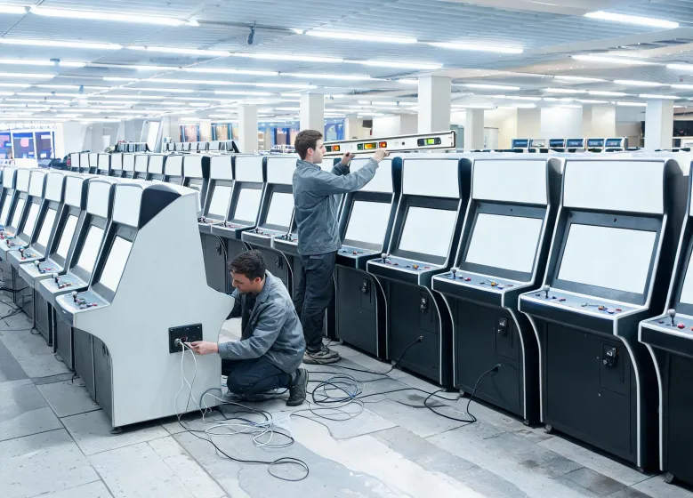 Arcade event commissioning